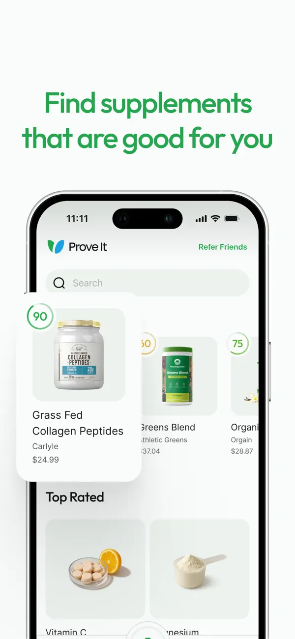 Prove It - Supplement Scanner screenshot 2