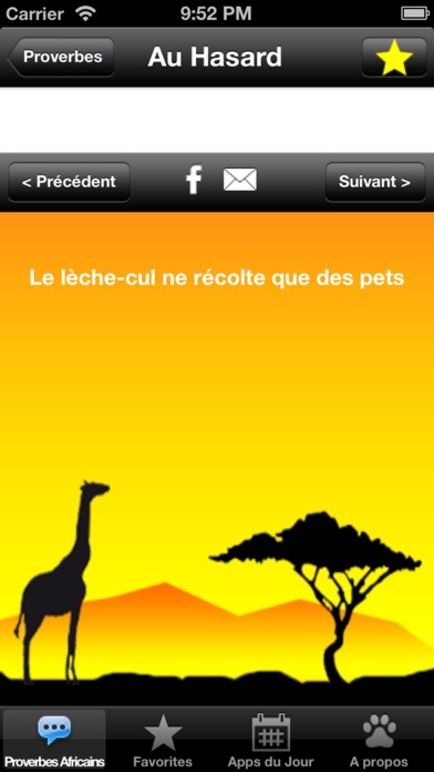 Proverbes Africains screenshot 4