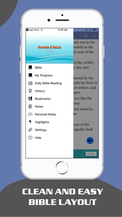 Proverbs & Psalms - King James screenshot 1