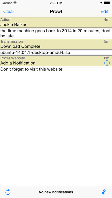 Prowl: Easy Push Notifications screenshot 3