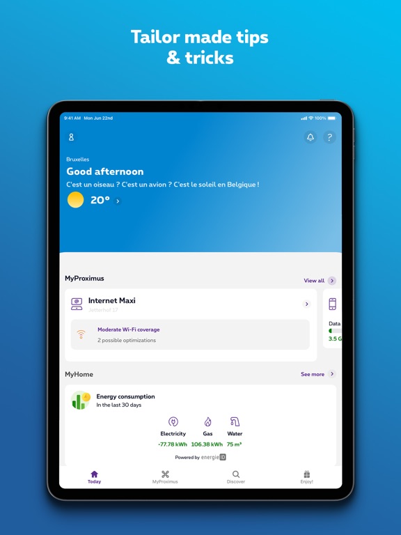 Proximus+: telecom and more screenshot 2