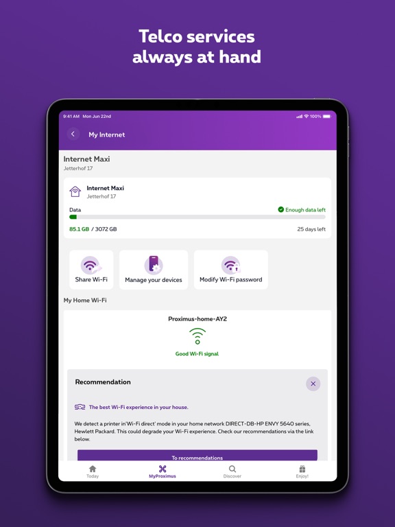 Proximus+: telecom and more screenshot 6