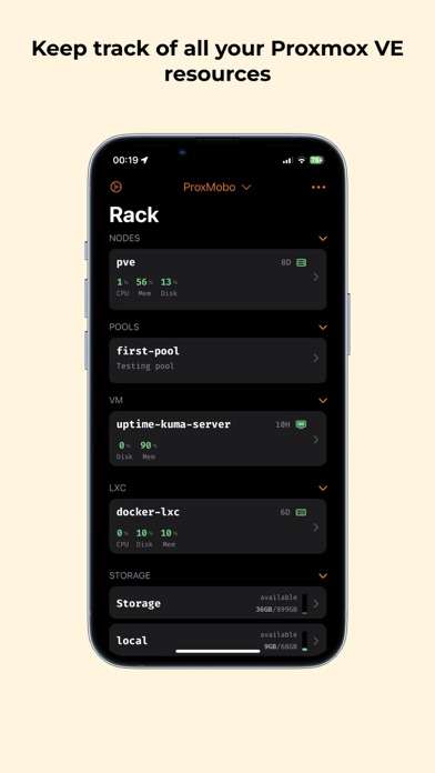 ProxMobo – Proxmox VE & PBS screenshot 4