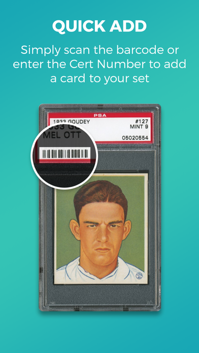 PSA Set Registry screenshot 2