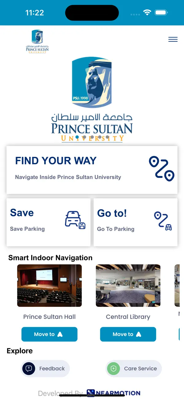 PSU Wayfinding screenshot 2