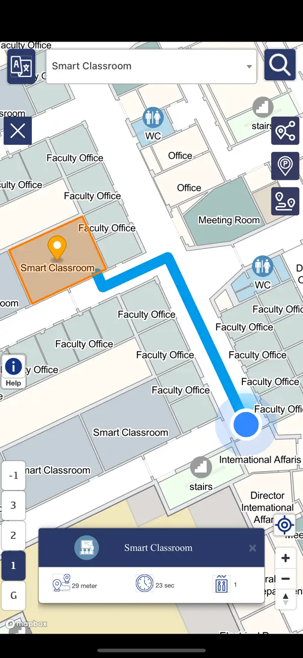 PSU Wayfinding screenshot 1
