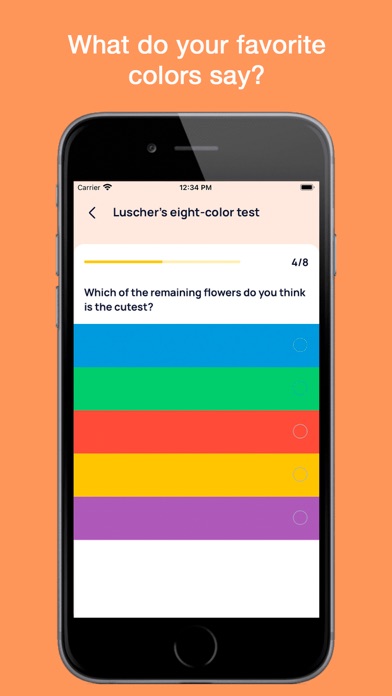 Psychotests, personality tests screenshot 4