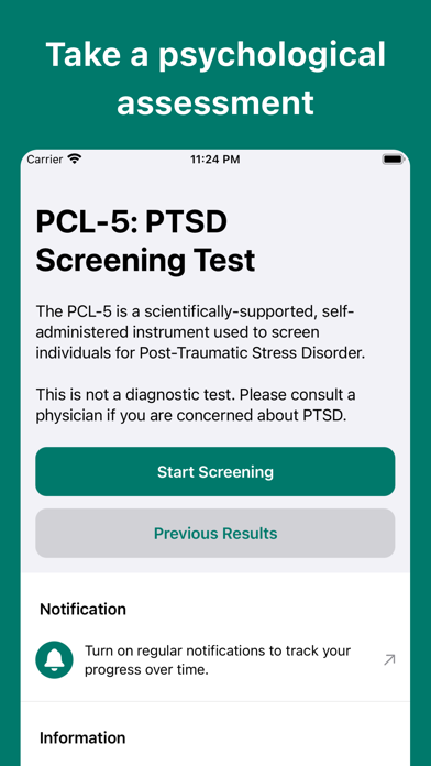PTSD Test screenshot 3