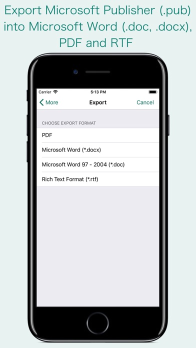 PUB Reader - for MS Publisher screenshot 3