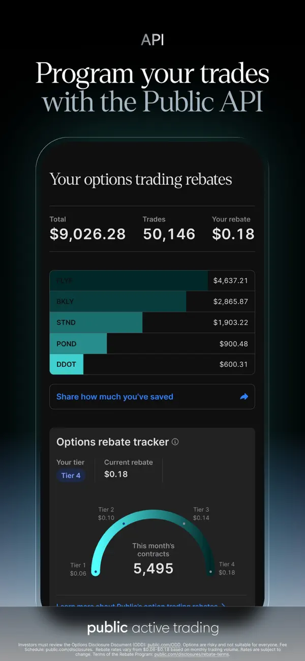 Public: Invest & Trade screenshot 1