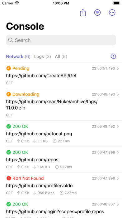 Pulse – Network Logger screenshot 1