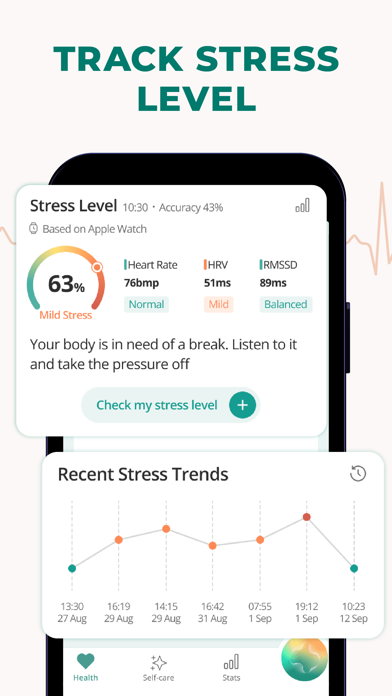 Pulsebit: Heart Rate Monitor screenshot 3