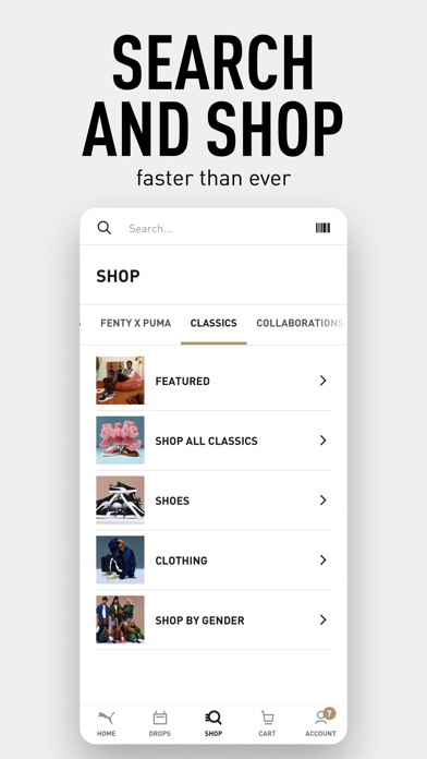 PUMA | Clothes & Sneakers App screenshot 3