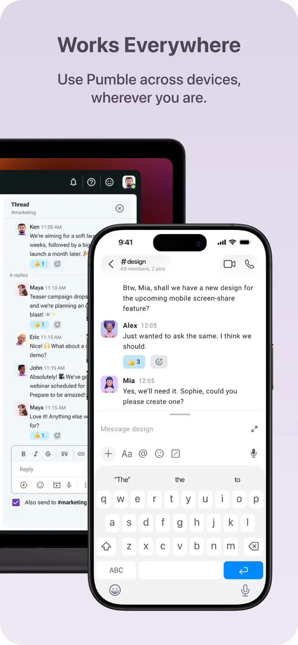 Pumble screenshot 2