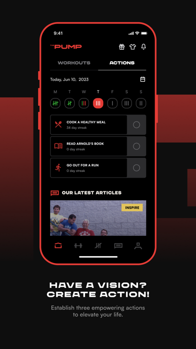 Pump Club: Fitness + Nutrition screenshot 2