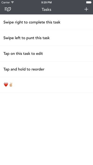 Punt – Simple task list screenshot 5