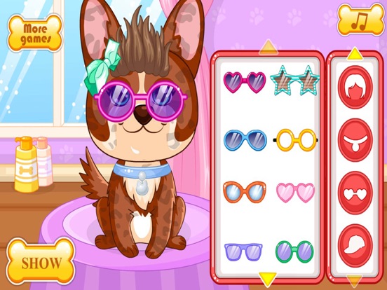 Puppy makeover hair salon screenshot 2