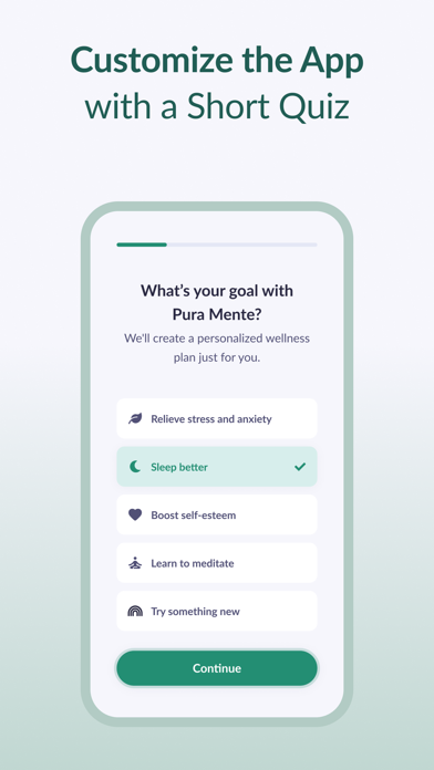 Pura Mente: Sleep & Meditation screenshot 1