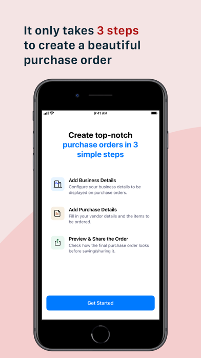Purchase Order Generator Zoho screenshot 3