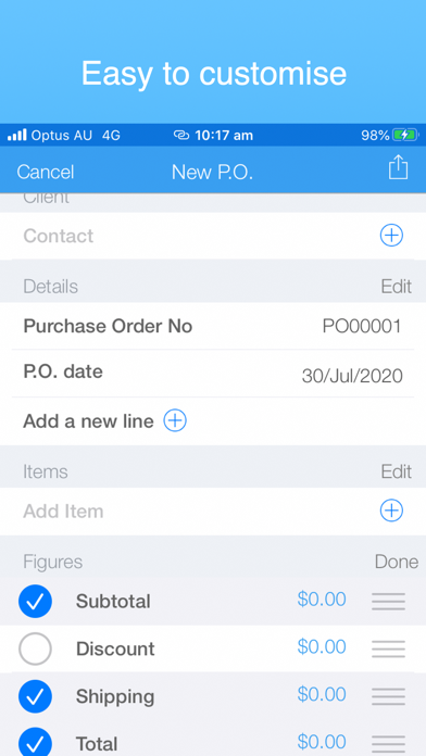 Purchase Order PRO - PO Maker screenshot 5