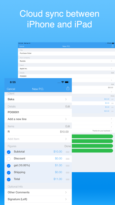 Purchase Order PRO - PO Maker screenshot 1