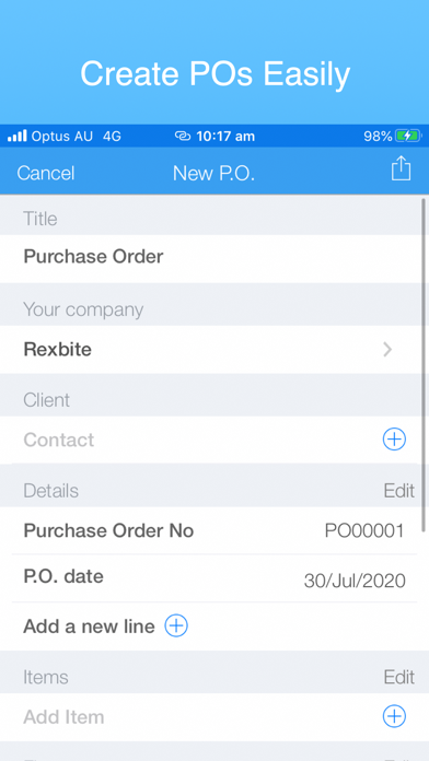 Purchase Order PRO - PO Maker screenshot 6