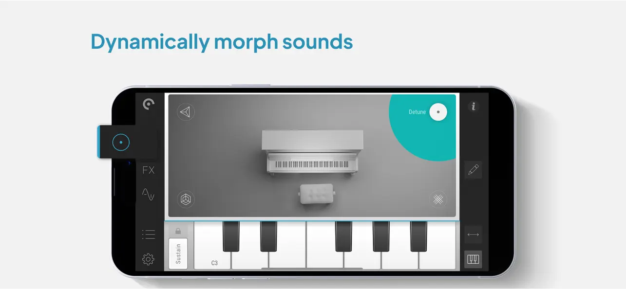 Pure Upright - Virtual Piano screenshot 1