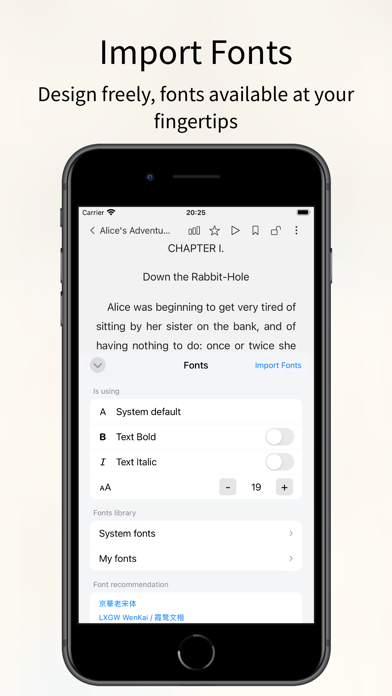 PureLibro: ebook reader screenshot 3