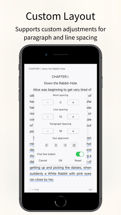 PureLibro: ebook reader screenshot 2