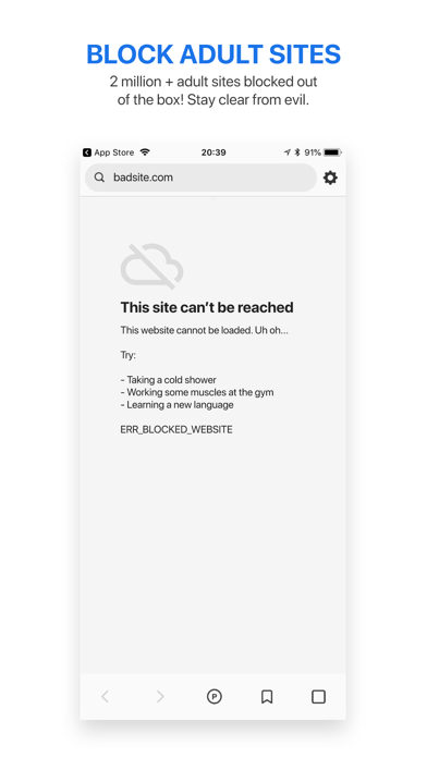 Purity - Porn Block Browser screenshot 5