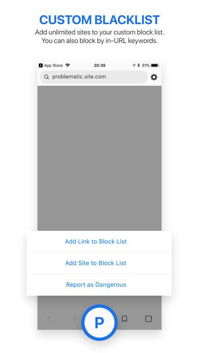 Purity - Porn Block Browser screenshot 4