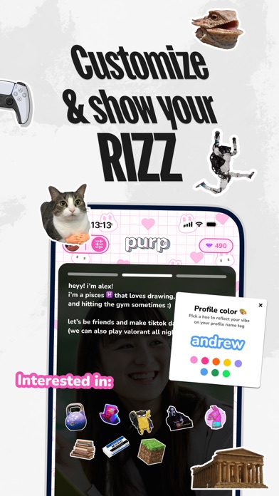 purp - Make new friends screenshot 4