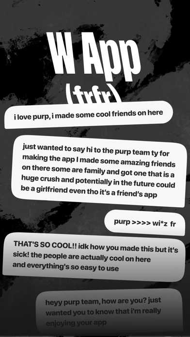 purp - Make new friends screenshot 1