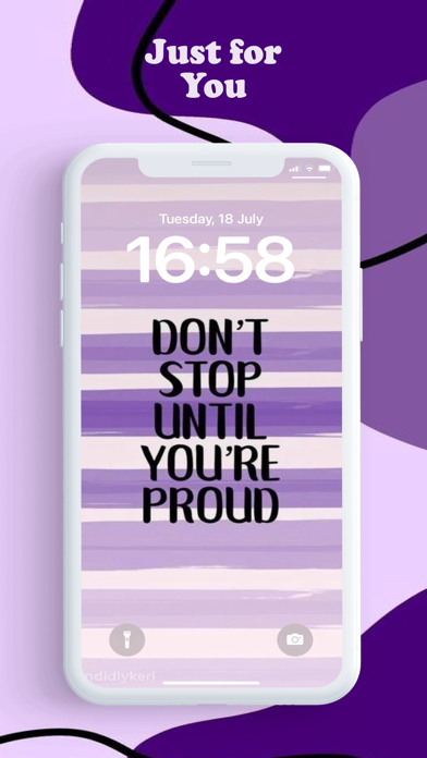 Purple Wallpapers for Girls 4K screenshot 1