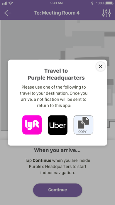 Purple Wayfinding screenshot 4