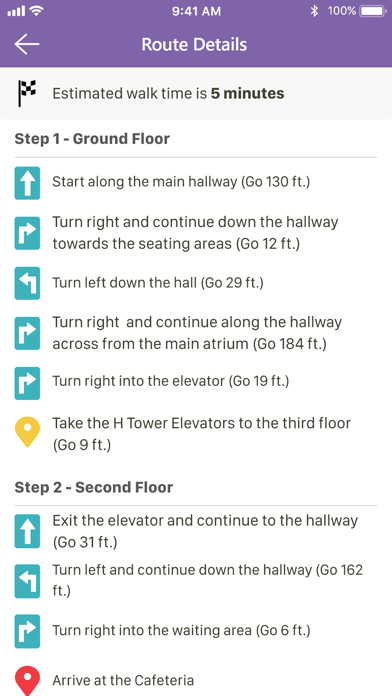 Purple Wayfinding screenshot 1