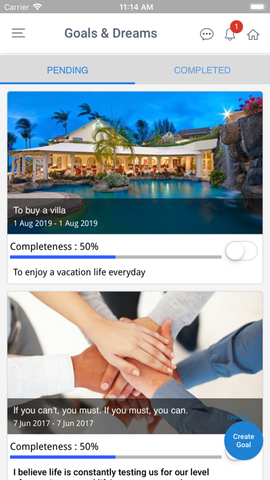 PurposeColor: Goal Setting App screenshot 2