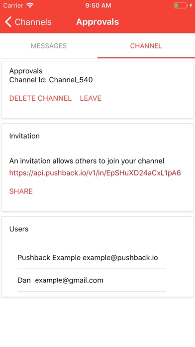 PushBack Notifications screenshot 2