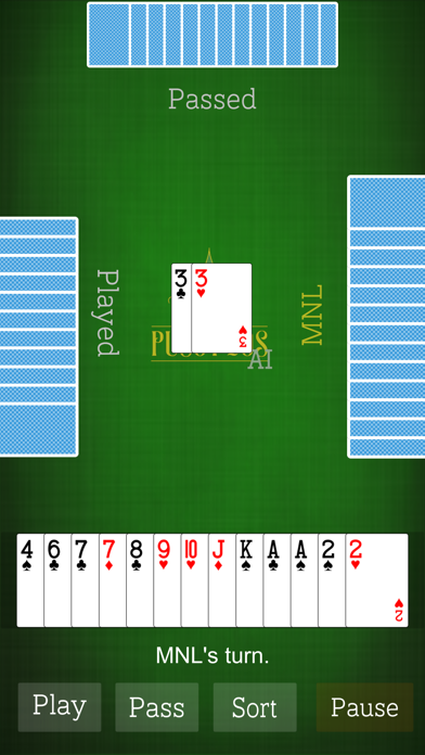 Pusoy Dos Ai screenshot 2