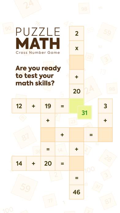 Puzzle Math: Cross Number Game screenshot 8