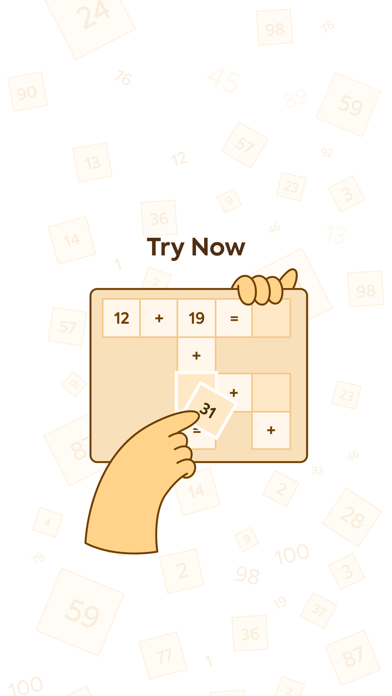 Puzzle Math: Cross Number Game screenshot 1