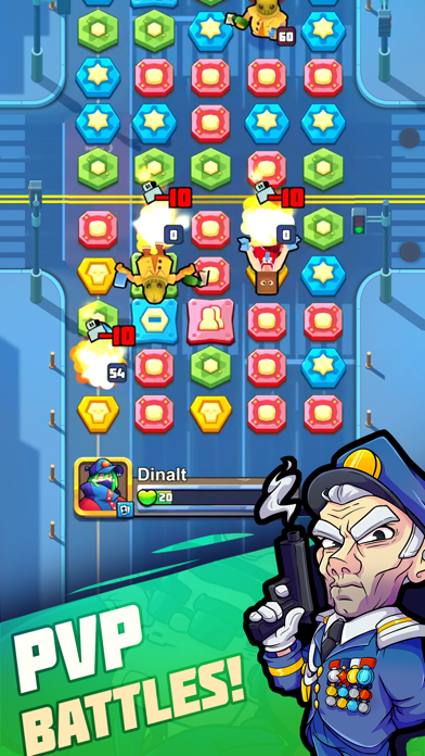 Puzzle Wars: Heroes screenshot 2