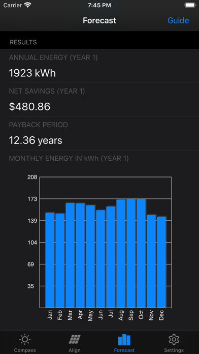 PV Optimizer & Solar compass screenshot 1