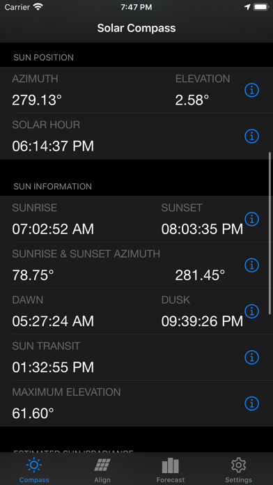 PV Optimizer & Solar compass screenshot 3