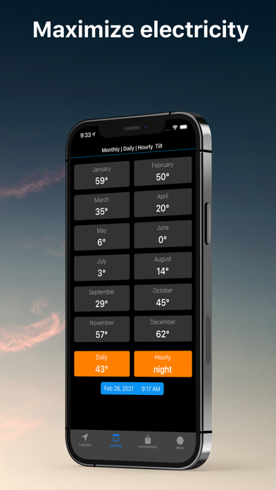 PV Solar Tilt screenshot 1