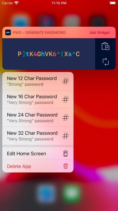 pwd - Password Generator screenshot 1