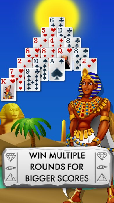 Pyramid Solitaire - Egypt screenshot 2