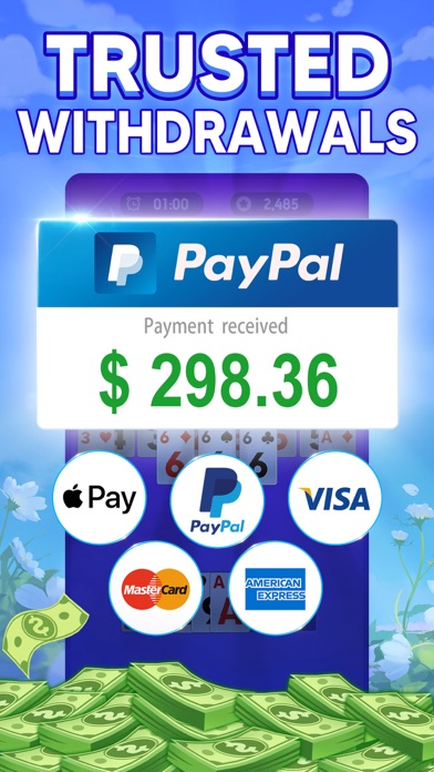 Pyramid Solitaire: Win Cash screenshot 5