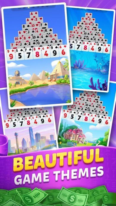 Pyramid Solitaire - Win Cash screenshot 2