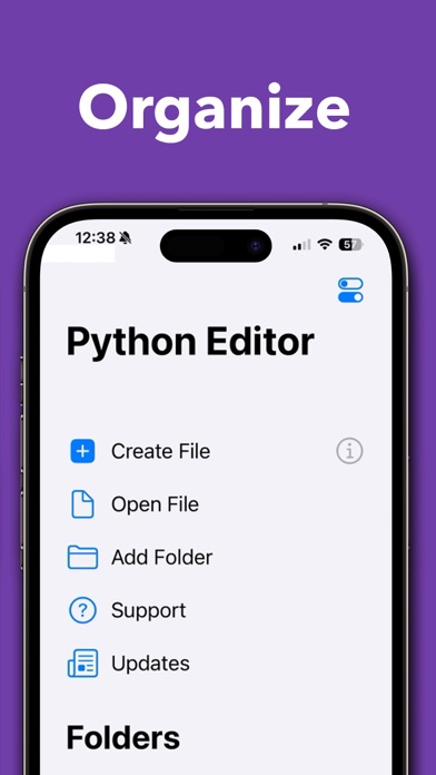Python Editor App screenshot 3